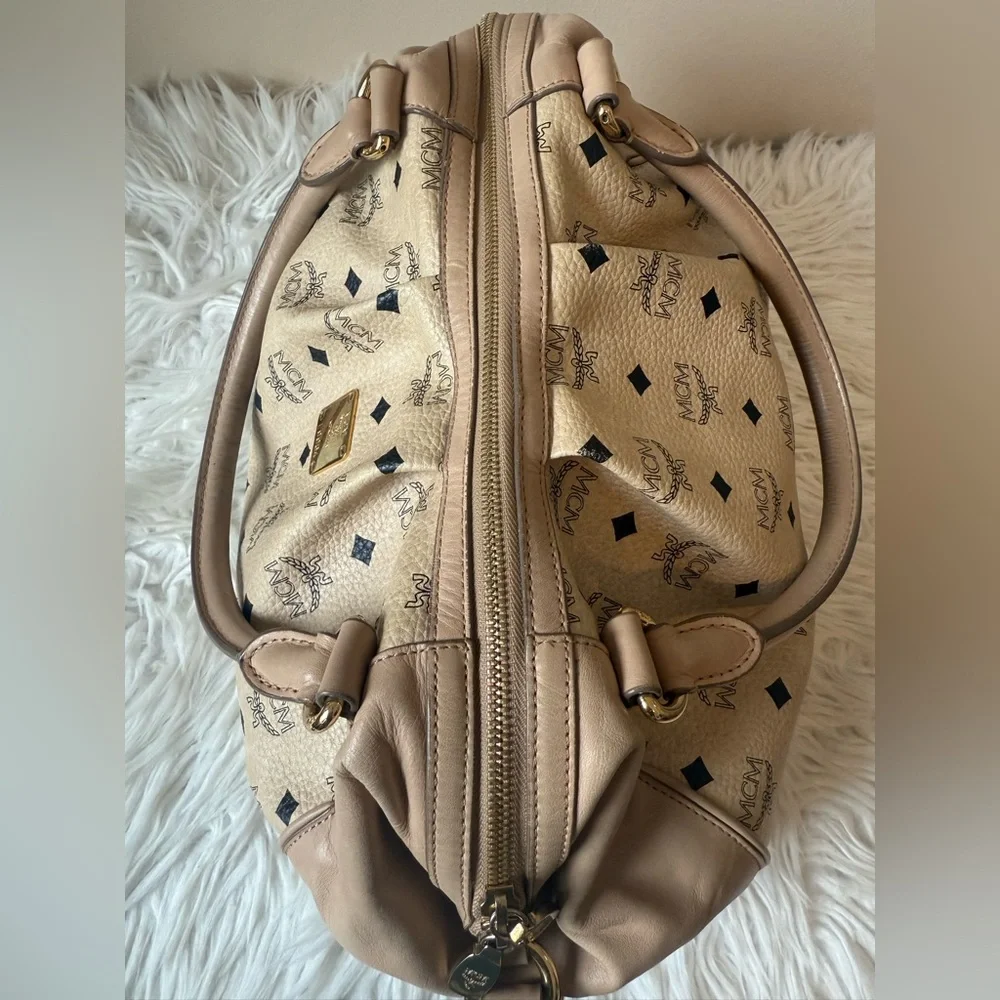 MCM Beige Visetos bag - Picture 8 of 16